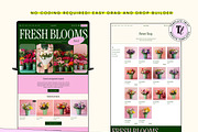 Luxury Florist Squarespace Template, a Squarespace Template by Template Twist Shop (Thumbnail 7 of 10)
