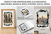 Hand Drawn Ink Blot Frames, a Decorative Illustration by PassionPNGcreation (Thumbnail 2 of 4)
