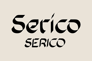 Serico – Font Family