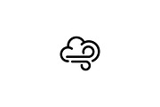 Minimal Wind Cloud Logo, a Branding & Logo Template by arhabib (Thumbnail 4 of 6)