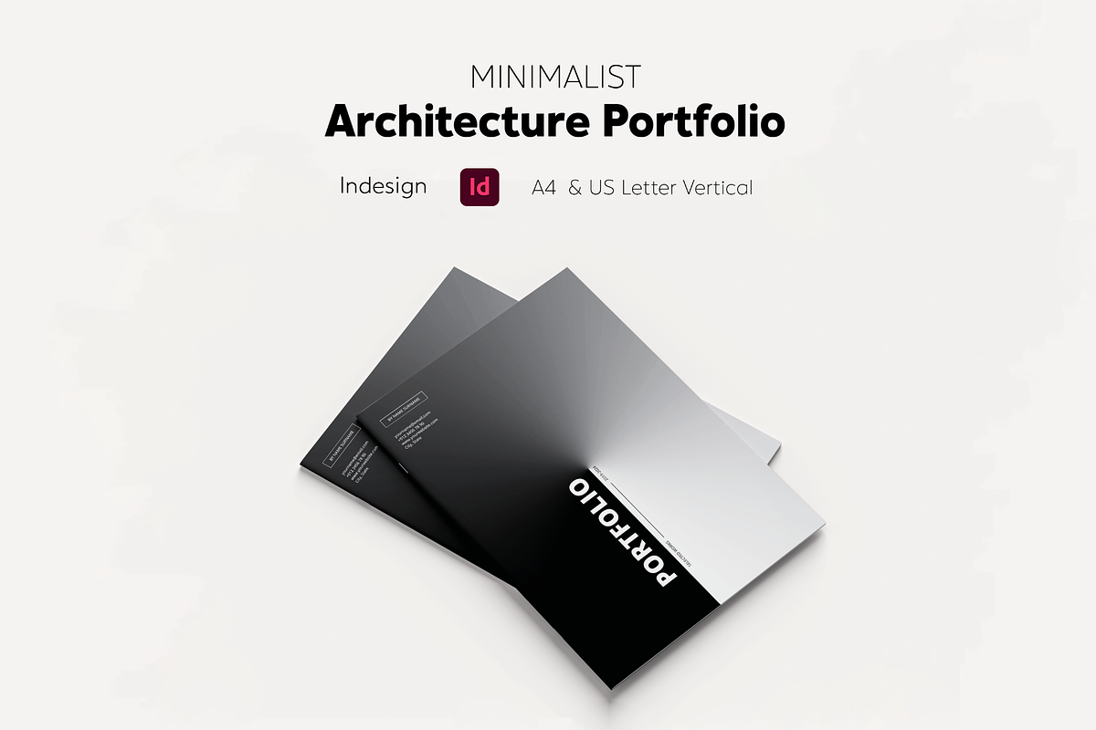 Portfolio Indesign Template, a Brochure Template by yesitisprintable (Photo 1 of 10)