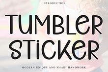 Tumbler Sticker