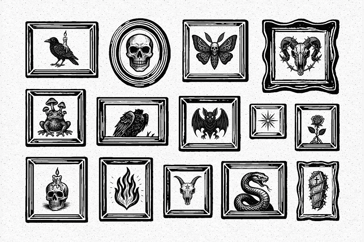 BLACKMARKS, an Object Illustration by Mercato (Photo 4 of 7)