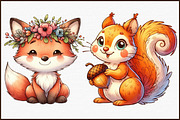 Cute Spring Animals Sublimation Clip, an Illustration by Sublimation Artist (Thumbnail 3 of 6)