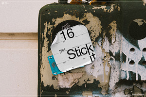 Sticker Mockup 001