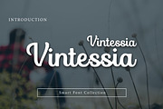 Vintessia, a Script Font by Wow Magic (Thumbnail 1 of 3)