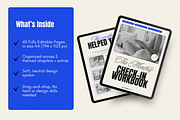 Coach Workbook Template in CANVA, a Marketing Template by Marketello Studio (Thumbnail 2 of 5)