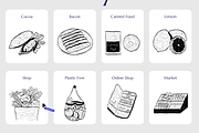 38 Illustration | Grocery Store, a Food Illustration by Directico Design Kit (Thumbnail 10 of 11)