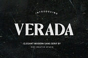 VERADA - Elegant Modern Sans Serif, a Font by RHD Creative Studio (Thumbnail 1 of 10)