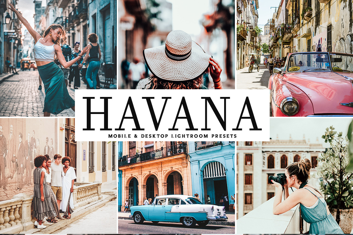 Havana Lightroom Presets Pack, an Action Add-On by Creativetacos (Photo 1 of 6)