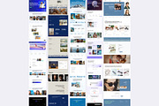Multipurpose Landing Page UI Kit, an UI Kit Template by flr.24 (Thumbnail 2 of 2)