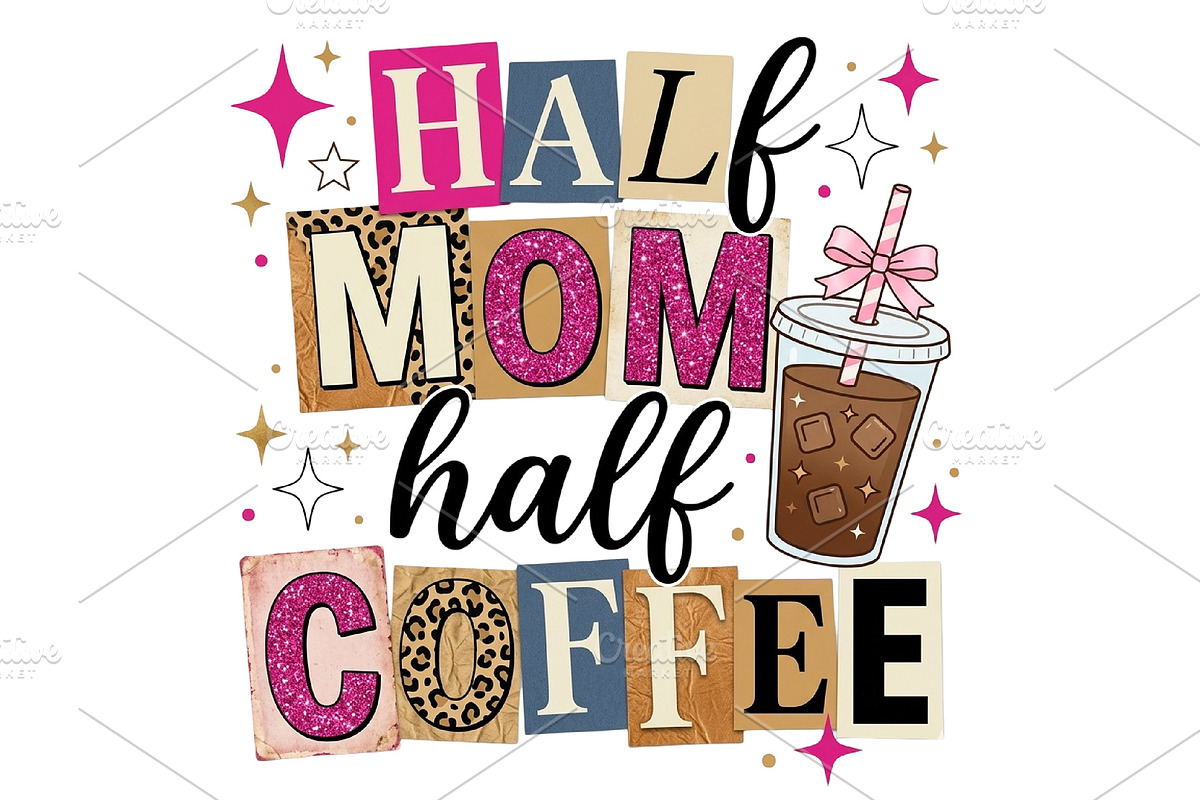 Mother's Day Mom Mama Collage PNG, a Work Illustration by CreationArt (Photo 2 of 3)