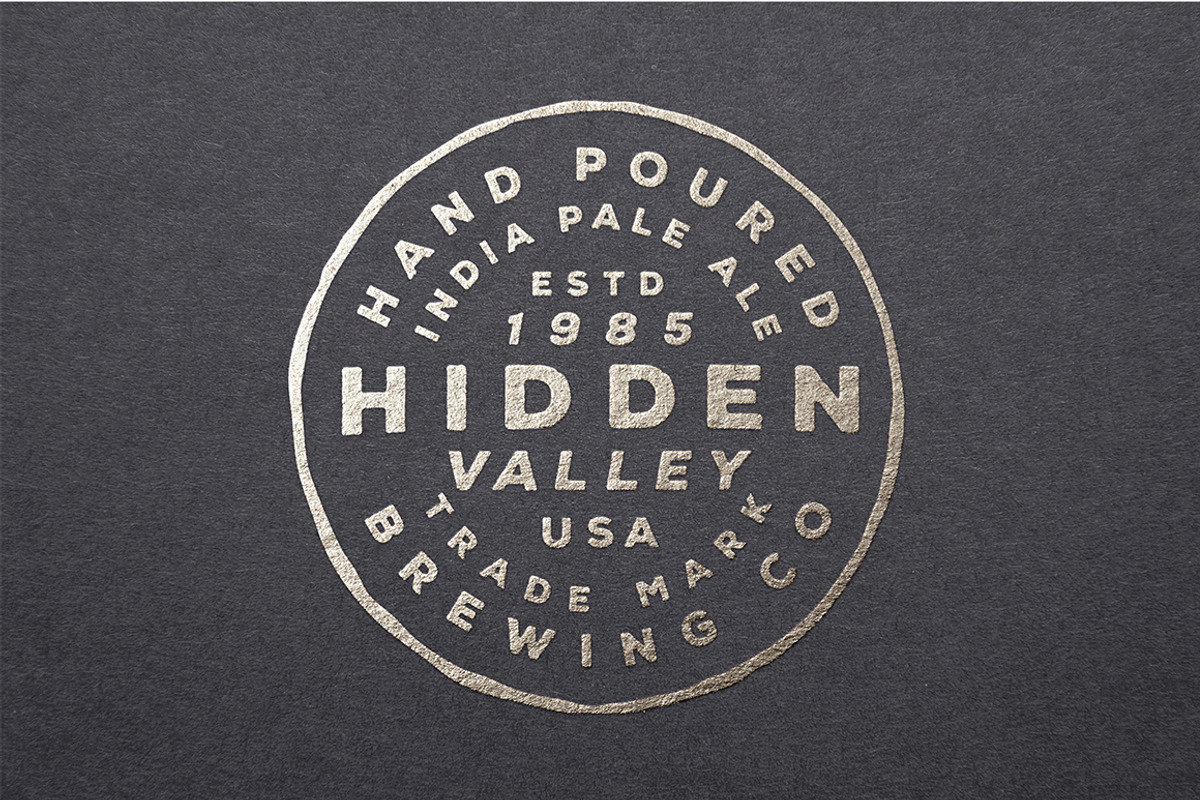 Vintage Logo Templates (+2 Fonts), a Branding & Logo Template by RyanBowlesDesign (Photo 3 of 10)
