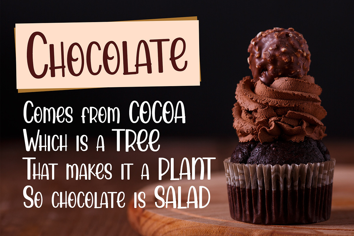 Almond Caramel - Handwritten Font preview 2