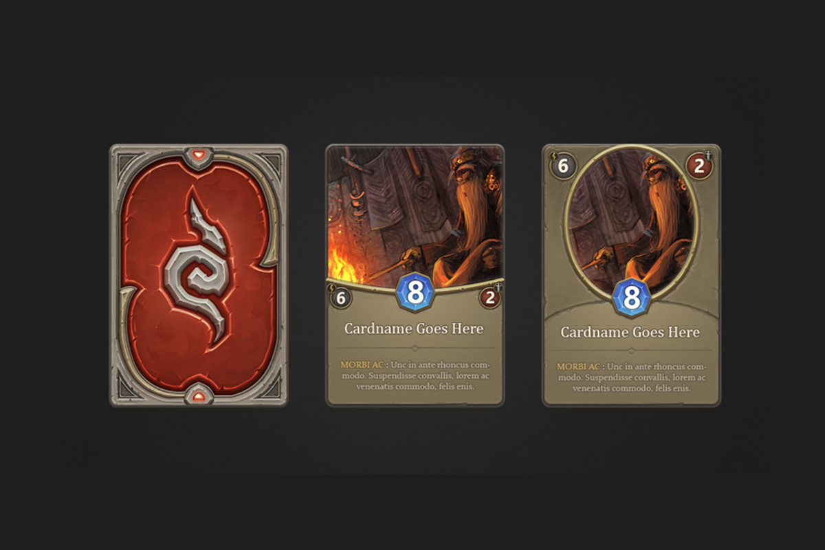Fantasy Game Cards 4, a Graphic by EvilSystem (Photo 4 of 5)