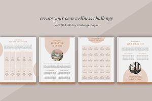 Wellness Workbook & EBook Templates