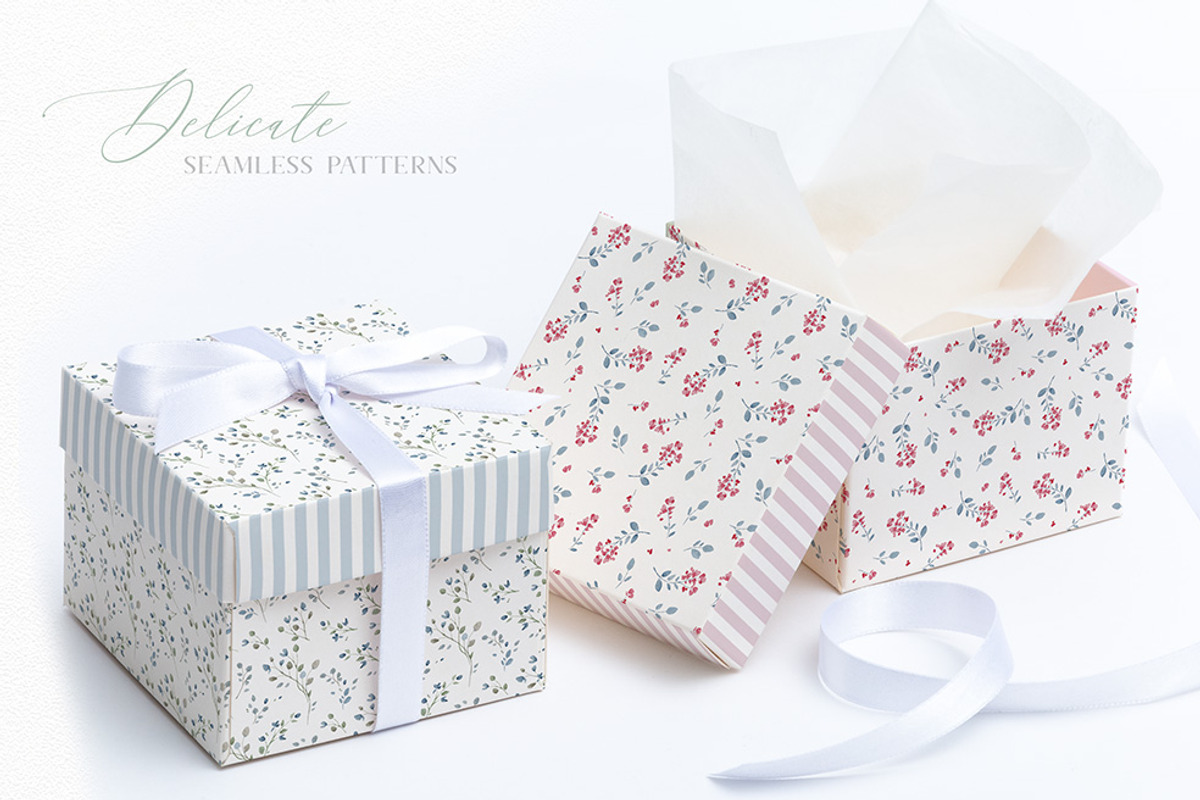 Delicate Watercolor Florals, a Decorative Illustration by Eva Katerina (Photo 17 of 25)