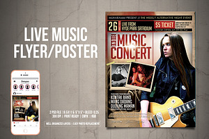Live Music Flyer / Poster