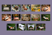 29 Garden Swing Digital Backdrops, a Background Graphic by 3Motional (Thumbnail 8 of 8)