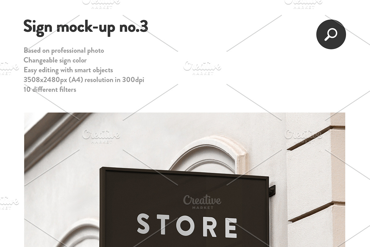 50 sign facade signboard logo mock, a Product Mockup by PrintPixel (Photo 5 of 53)
