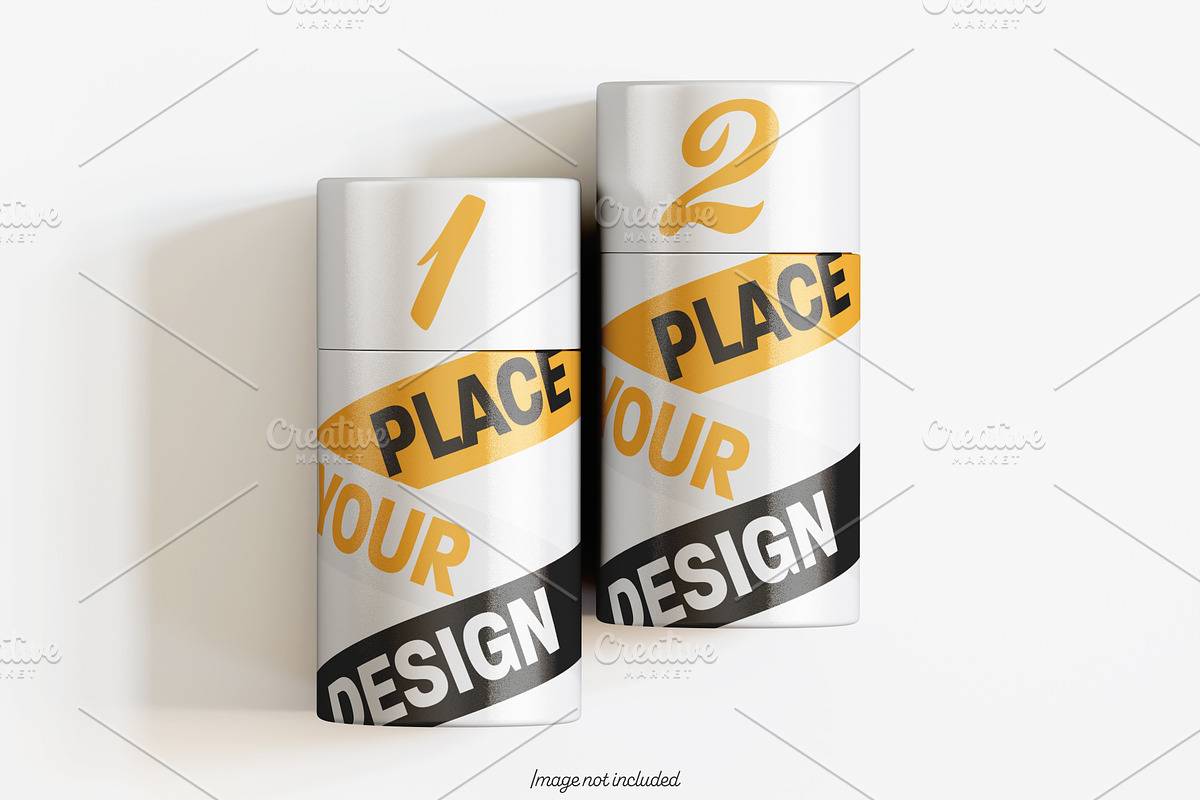 Paper tube mockup bundles V1, a Packaging Mockup by Ambo Ampeng (Photo 22 of 26)