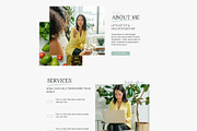 Wix Nutritionist Website Template, a Wix Template by Presentibox (Thumbnail 6 of 10)