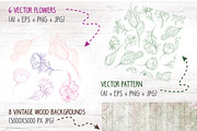 Summer Meadow watercolor set + Bonus, an Illustration by kisikoida (Thumbnail 4 of 5)