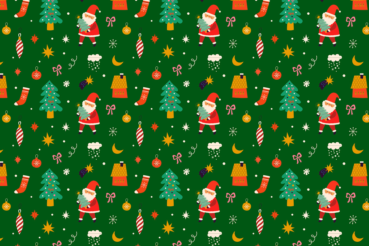 Cute Christmas collection, a Seasonal Illustration by MoleskoStudio (Photo 29 of 30)