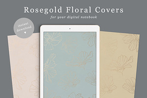 Goodnotes Covers Flowers