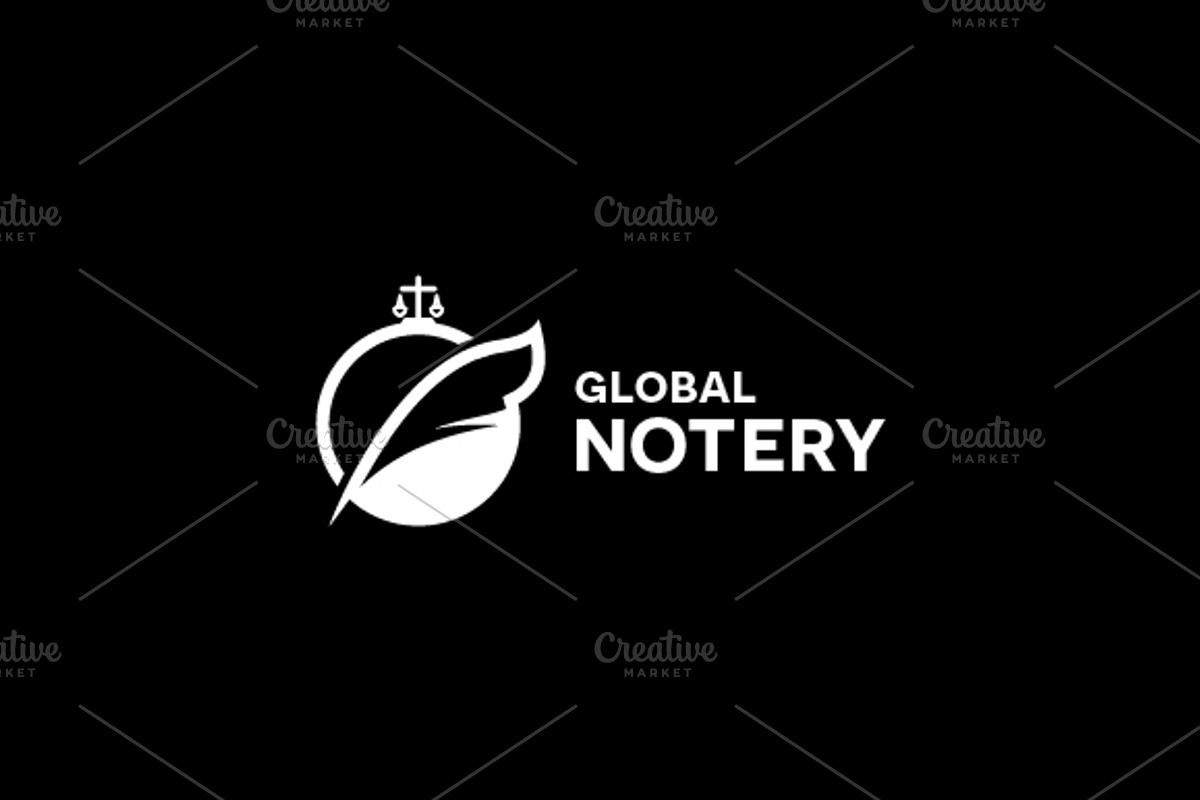Law Notary Logo, a Branding & Logo Template by bvcreates (Photo 8 of 8)