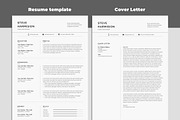 Cv template, a Resume Template by paulresume (Thumbnail 2 of 3)