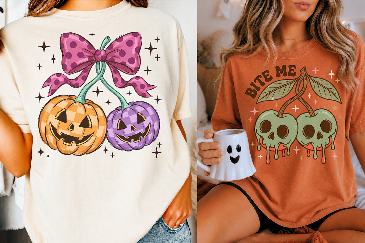 Coquette Halloween PNG Bundle, a Seasonal Illustration by Libby Wishes (Photo 5 of 5)