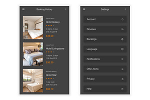 Hotel Booking & Reservation Figma UI