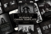 Fashion Emails | 50 Canva Templates, an Email Template by Creatif Foundry (Thumbnail 1 of 9)