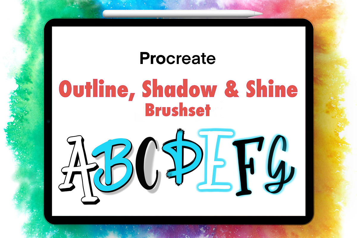 Instant Outline & Shadow Brushes, a Brush Add-On by buntegalerie (Photo 1 of 3)