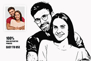 Vectorize Photo Effect, an Action Add-On by DesignCave (Thumbnail 3 of 6)