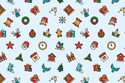 Christmas Line Icons Set + Bonuses, an Outline Icon by Boyko Pictures (Thumbnail 9 of 14)