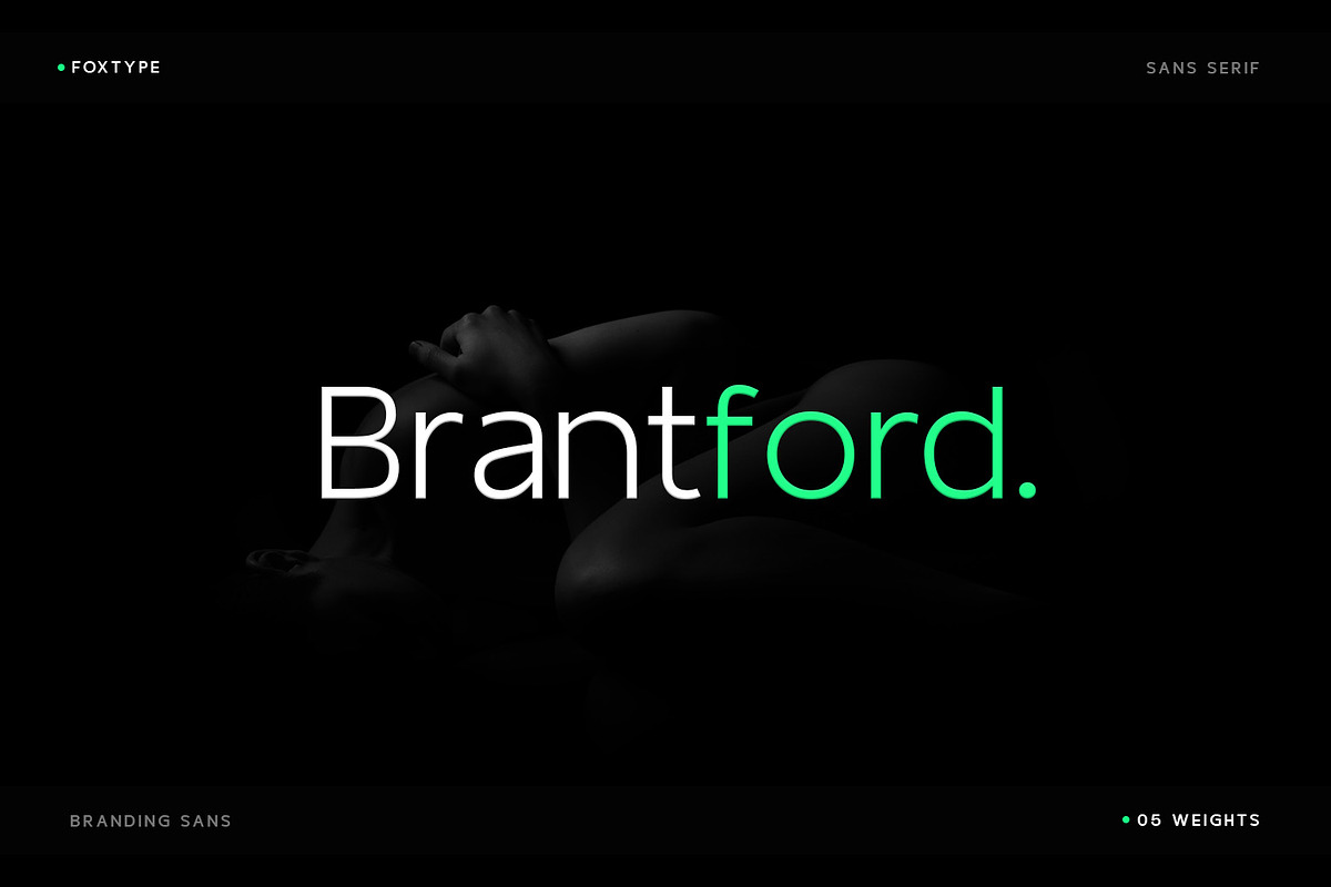 BrantFord Display Typeface, a Sans Serif Font by Foxtype (Photo 1 of 6)