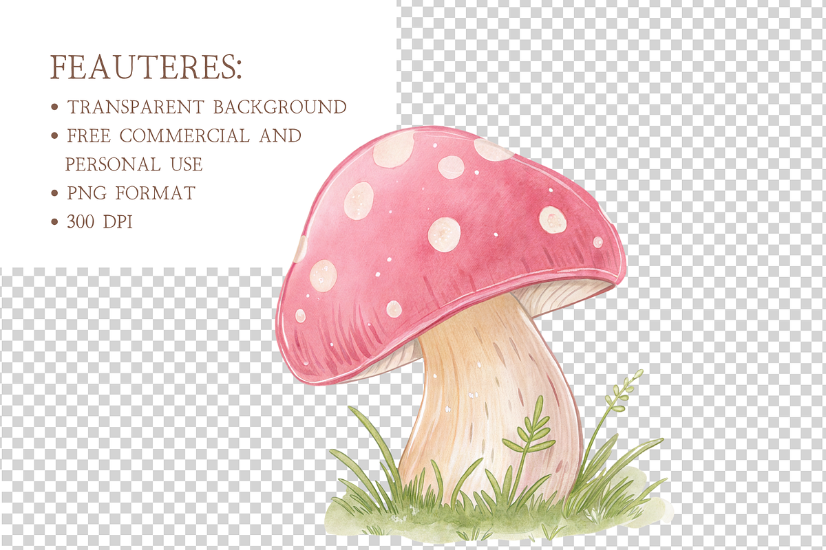 Watercolor Baby Bison Clipart, an Animal Illustration by MockupWizard (Photo 4 of 5)