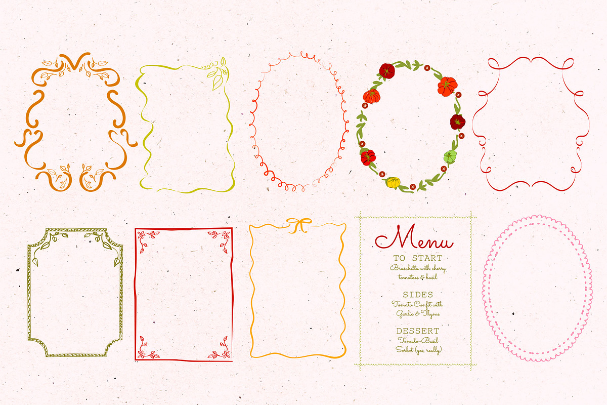 Tomato Club. Fall Harvest Wall Art, a Seasonal Illustration by Mio Buono (Photo 9 of 13)
