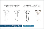 Minimal father's day icons, an Outline Icon by Picture Window (Thumbnail 5 of 5)