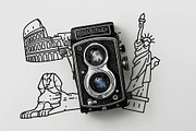 36 Monument Landmark Icons - Travel, an Outline Icon by Hatch Design Workshop (Thumbnail 2 of 9)