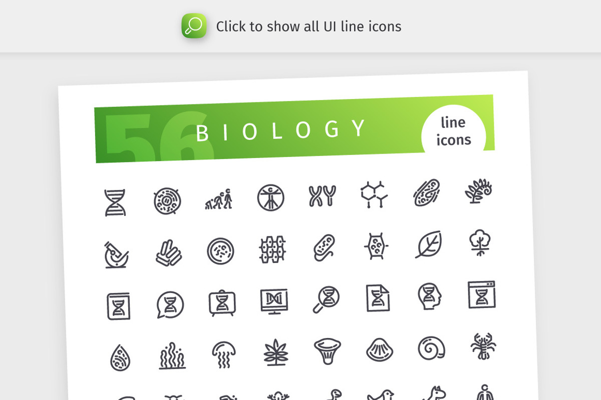 Science 700+ Line Icons Bundle, an Outline Icon by Voysla's Shop (Photo 2 of 8)