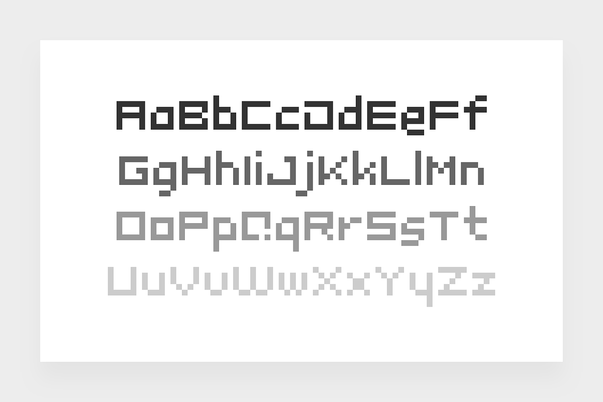 Definety: The Pixel Perfect Font preview 5
