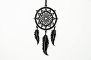 Scandinavian Unique Dreamcatcher, an Illustration by Amazin_art (Thumbnail 4 of 26)