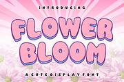 Flower Bloom, a Font by Limited.studio (Thumbnail 1 of 7)
