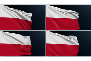 Poland Flag Warsaw Polish National