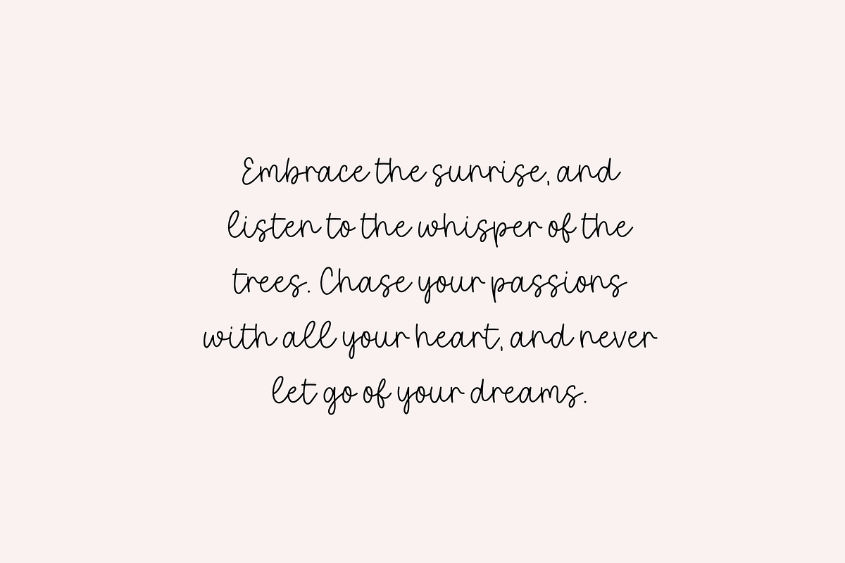 Wildflower Script Font, a Script Font by Sofia Skoog (Photo 5 of 11)