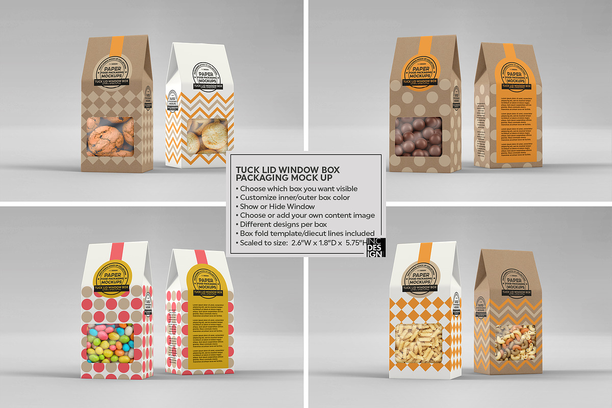 VOL.6: Food Box Packaging Mockups, a Cups & Container Mockup by INCDesign (Photo 6 of 20)