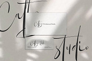 Qanthorely Castigra, a Script Font by Alcode (Thumbnail 10 of 10)